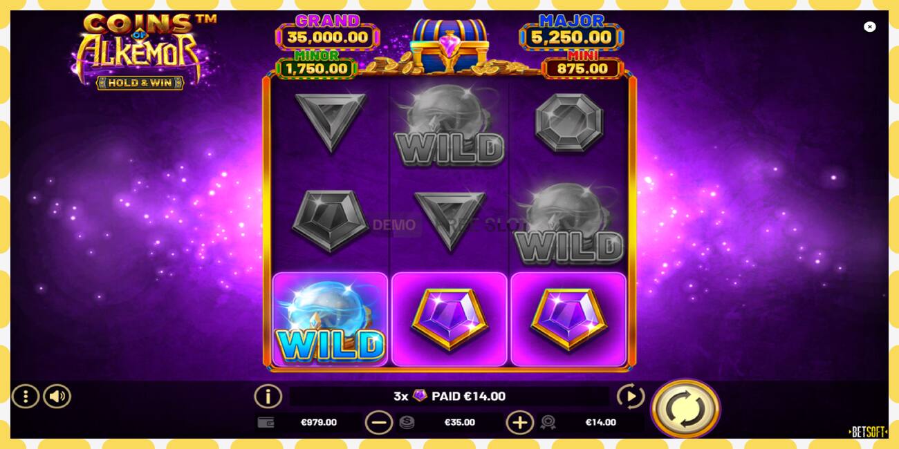 Demo slot Coins of Alkemor free and without registration, picture - 1