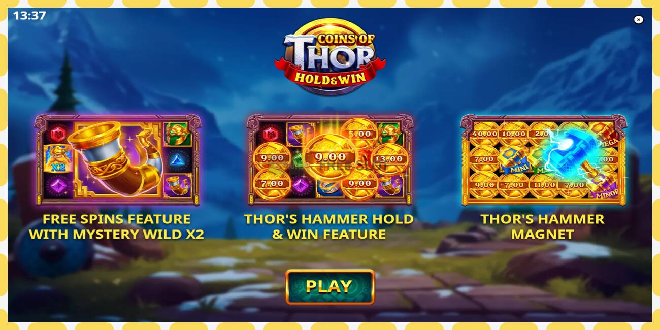 Demo slot Coins of Thor free and without registration, picture - 1