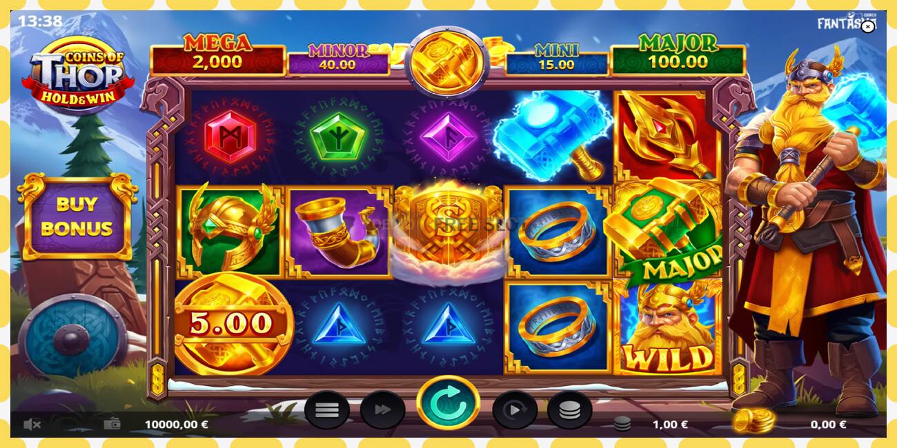 Demo slot Coins of Thor free and without registration, picture - 1