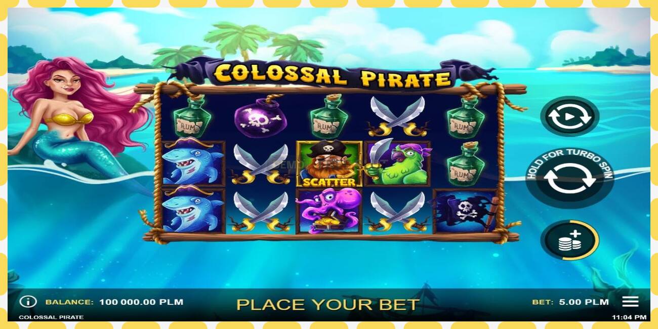 Demo slot Colossal Pirate free and without registration, picture - 1