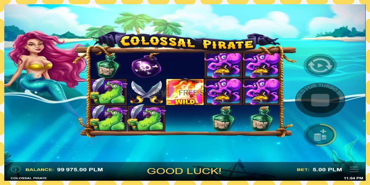 Demo slot Colossal Pirate free and without registration, picture - 1