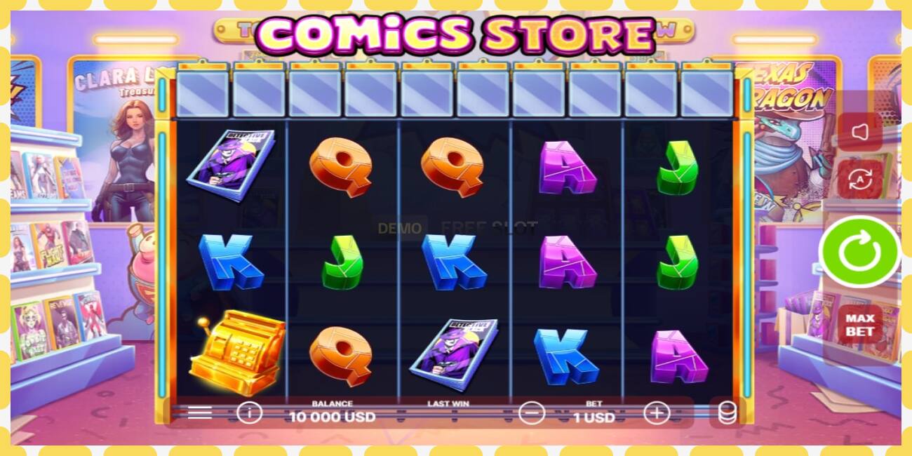 Demo-spor Comics Store gratis og uten registrering, bilde - 1