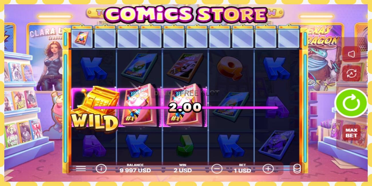 Դեմո բնիկ Comics Store անվճար և առանց գրանցման, նկար - 1