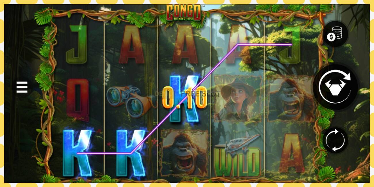 Demo slot Congo The Kong Quest free and without registration, picture - 1