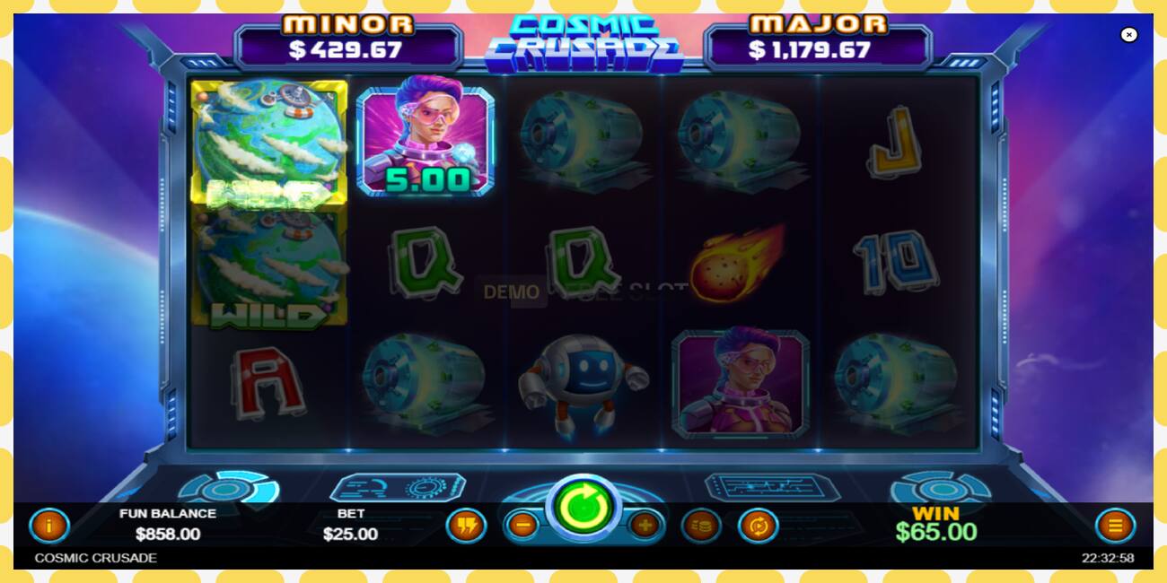 Demo slot Cosmic Crusade free and without registration, picture - 1