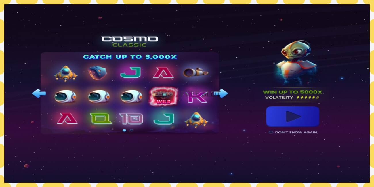 فتحة تجريبية Cosmo Classic مجانا وبدون تسجيل, صورة - 1