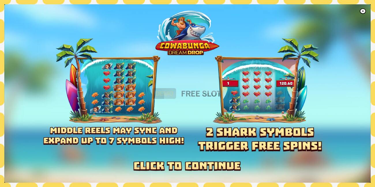 Demo slot Cowabunga Dream Drop free and without registration, picture - 1