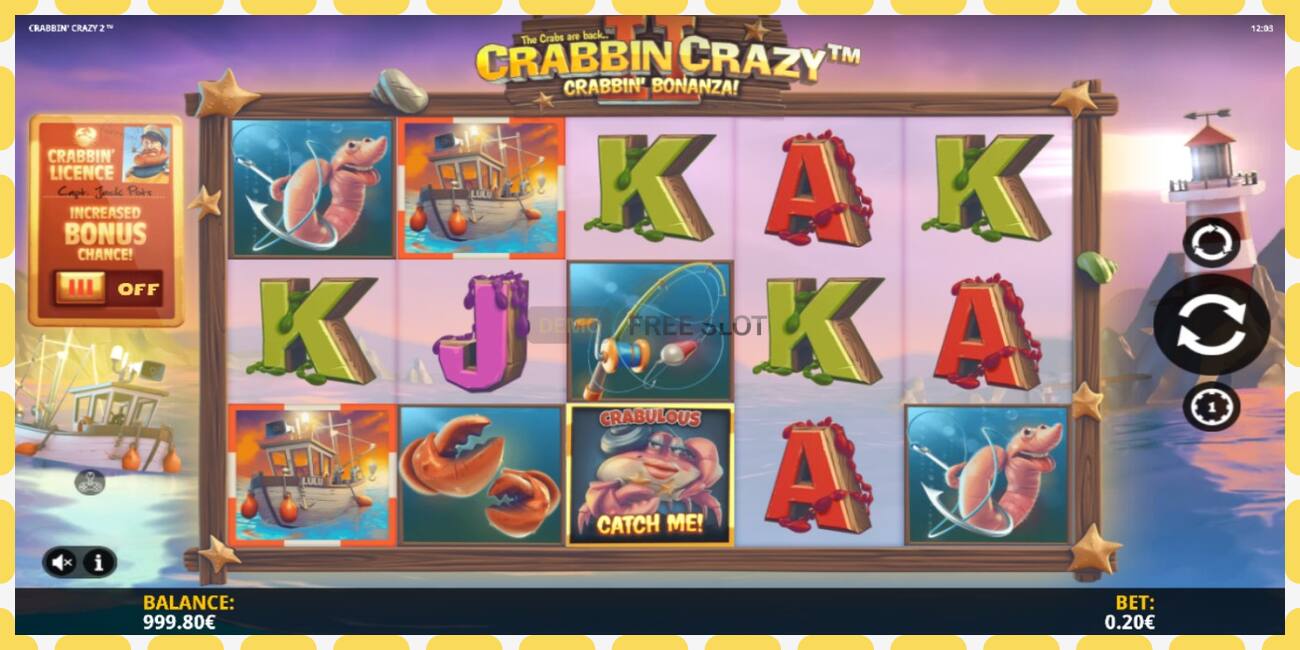 Demo slot Crabbin Crazy 2 free and without registration, picture - 1