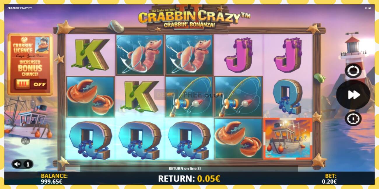 Demo slot Crabbin Crazy 2 free and without registration, picture - 1