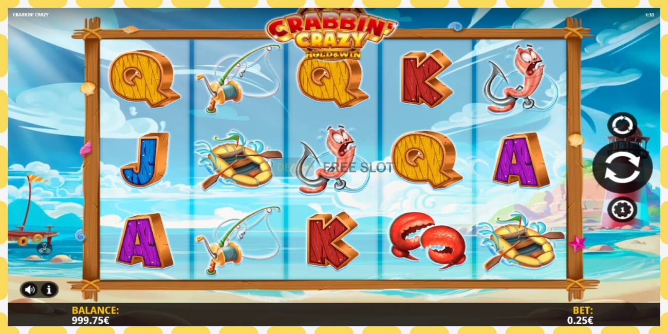 Demo slot Crabbin Crazy free and without registration, picture - 1