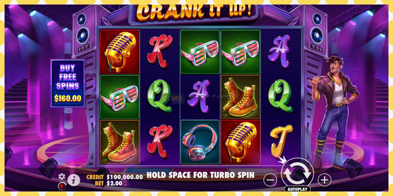 Demo slot Crank it Up free and without registration, picture - 1