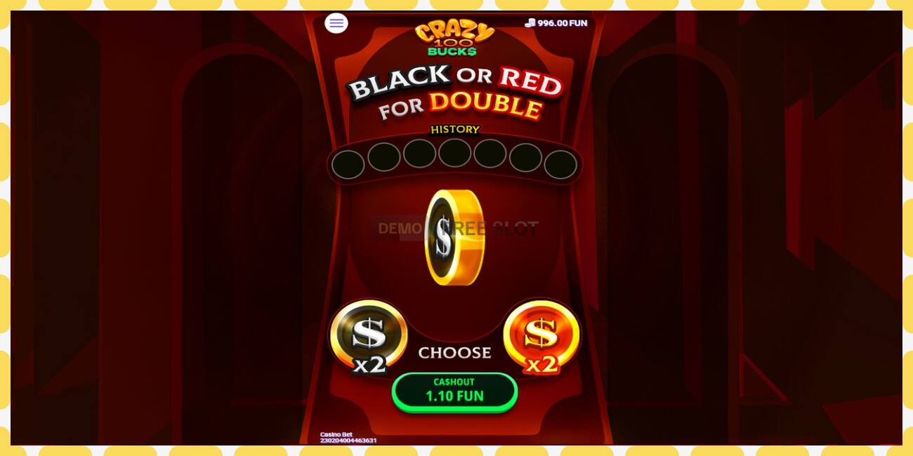 Demo slot Crazy 100 Bucks free and without registration, picture - 1