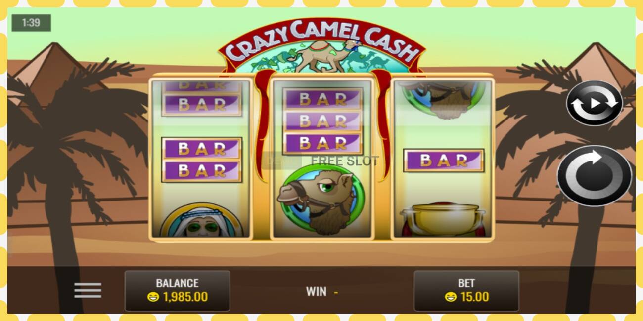 فتحة تجريبية Crazy Camel Cash مجانا وبدون تسجيل, صورة - 1