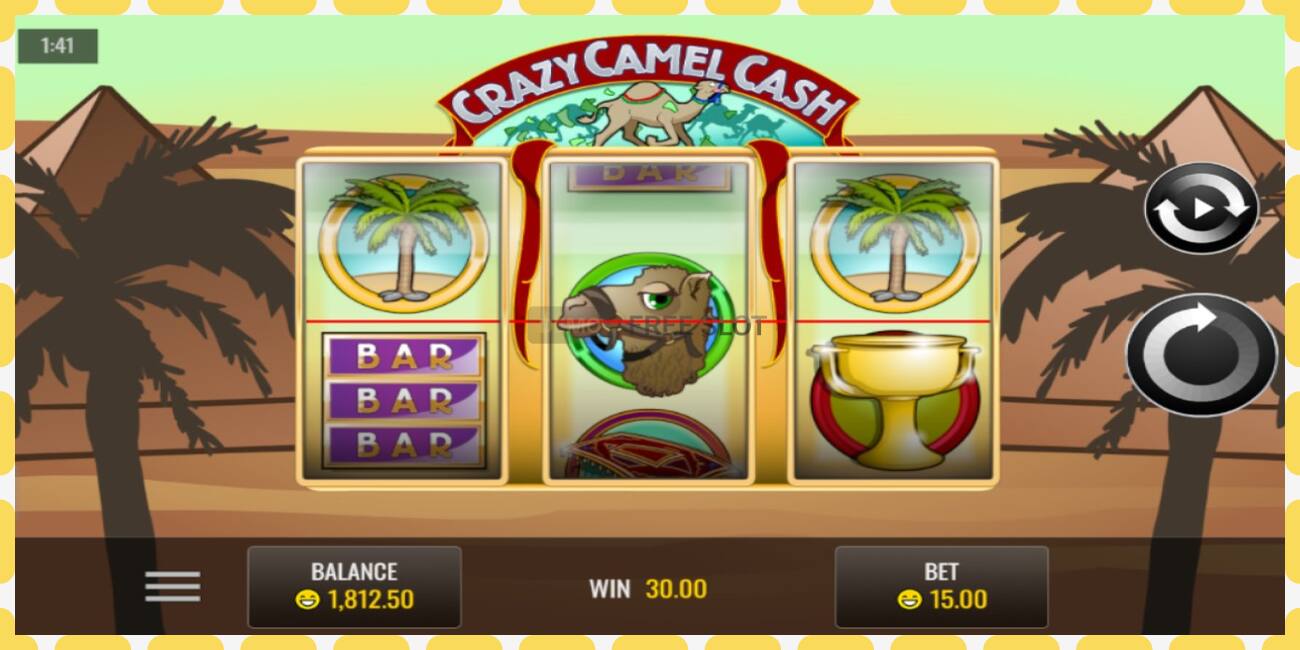 Ковокии намоишӣ Crazy Camel Cash ройгон ва бидуни қайд, расм - 1