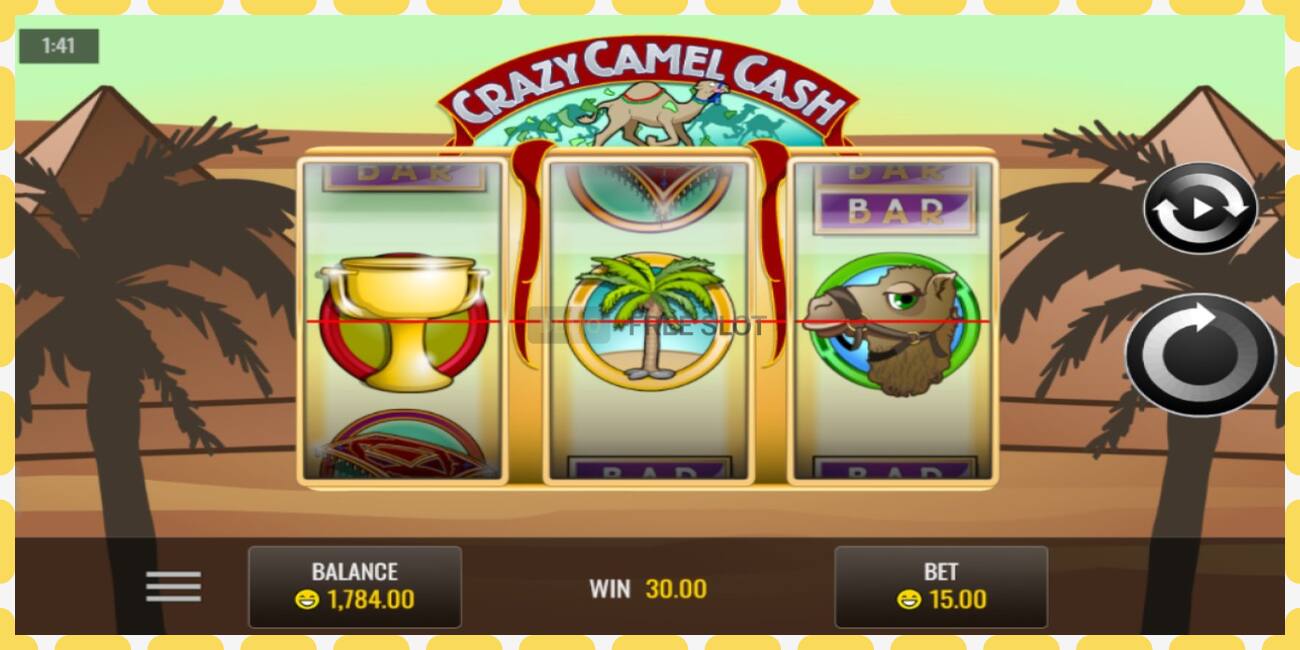 டெமோ ஸ்லாட் Crazy Camel Cash இலவச மற்றும் பதிவு இல்லாமல், படம் - 1