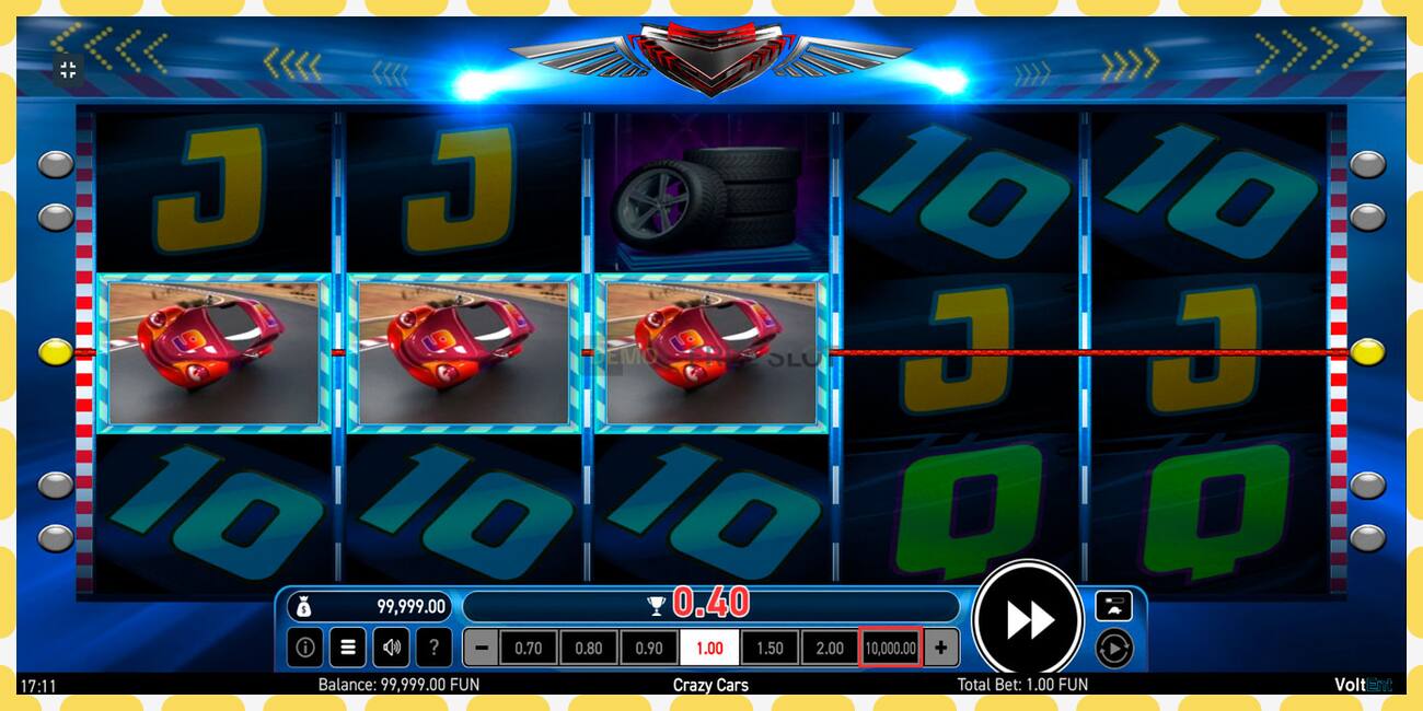 Demo slot Crazy Cars free and without registration, picture - 1