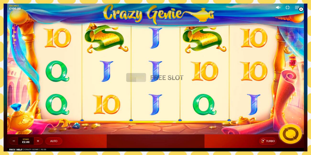 Demo slot Crazy Genie free and without registration, picture - 1