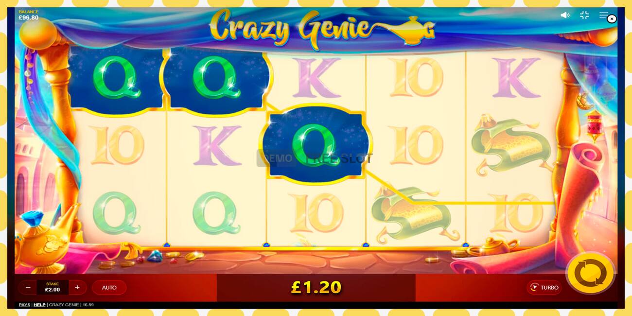 Demo slot Crazy Genie free and without registration, picture - 1