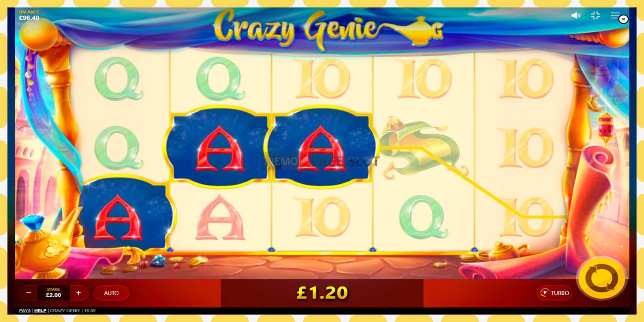 Demo slot Crazy Genie free and without registration, picture - 1