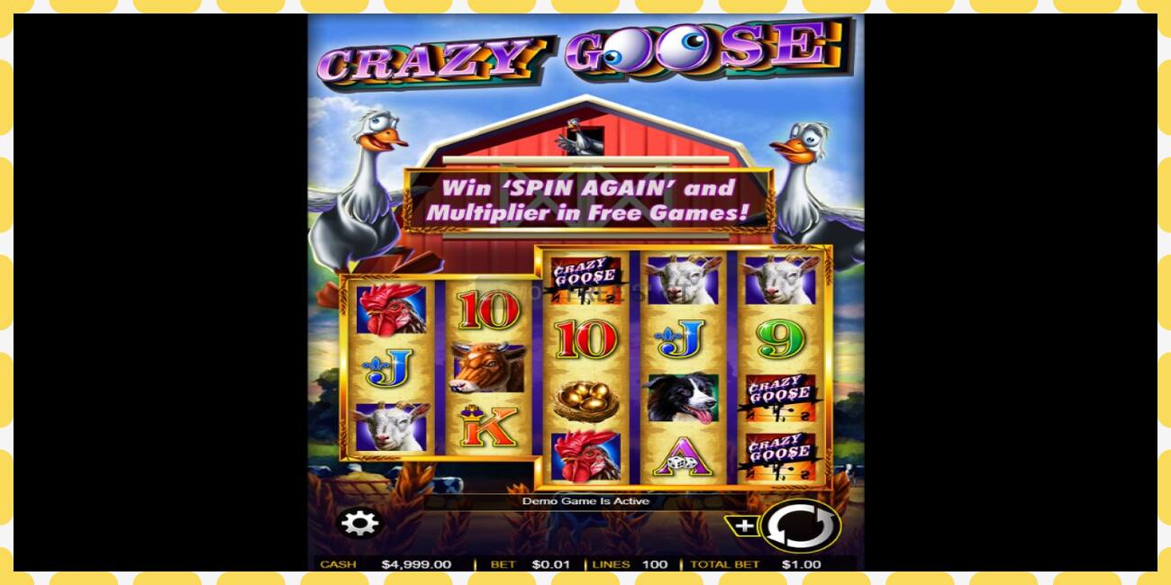 Demo slot Crazy Goose free and without registration, picture - 1