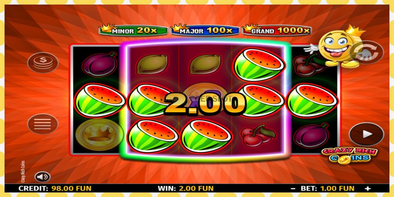 Demo slot Crazy Rich Coins free and without registration, picture - 1