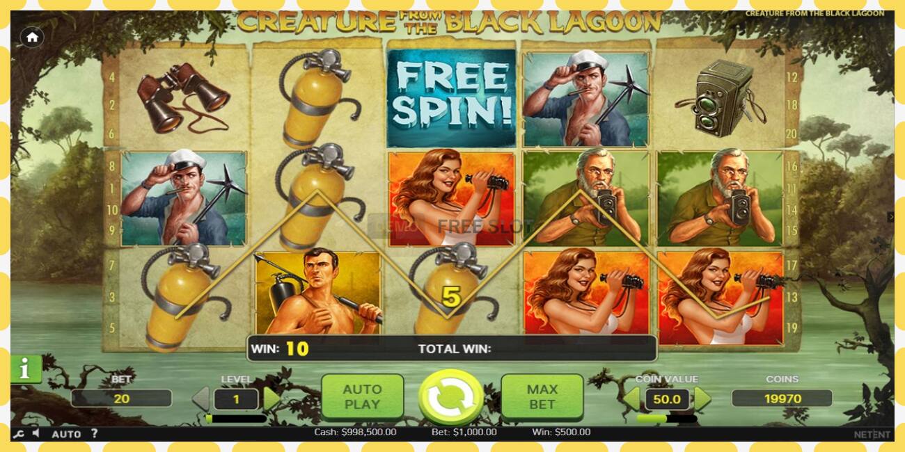 Demo slot Creature From The Black Lagoon free and without registration, picture - 1