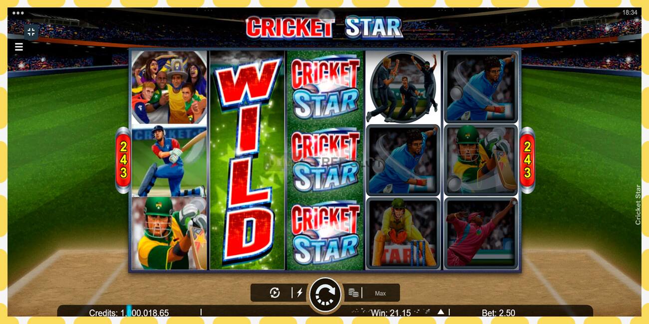 Demo slot Cricket Star free and without registration, picture - 1