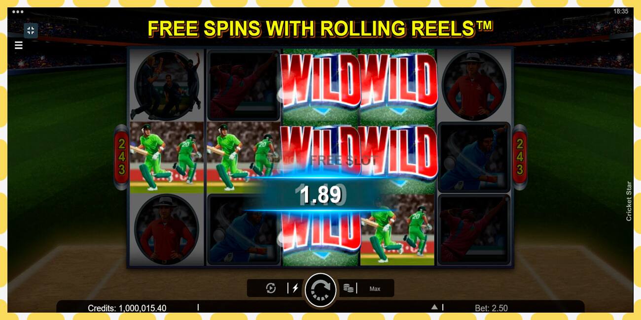 Demo slot Cricket Star free and without registration, picture - 1