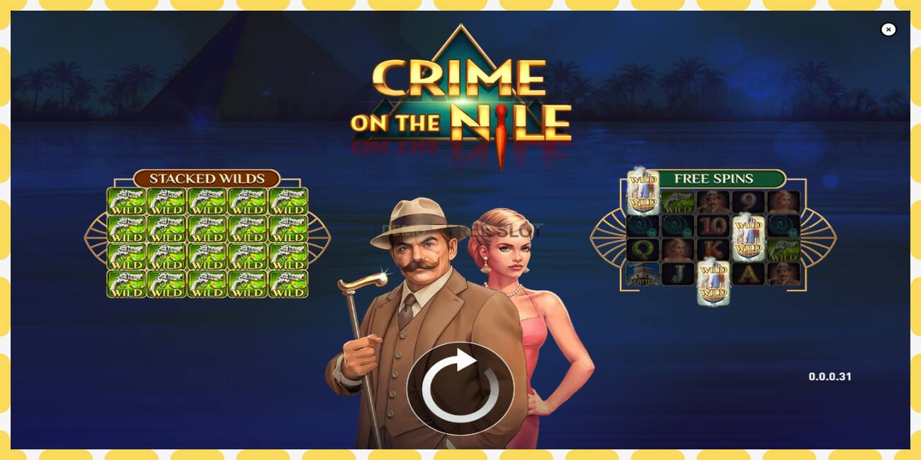 Demo slot Crime on the Nile free and without registration, picture - 1