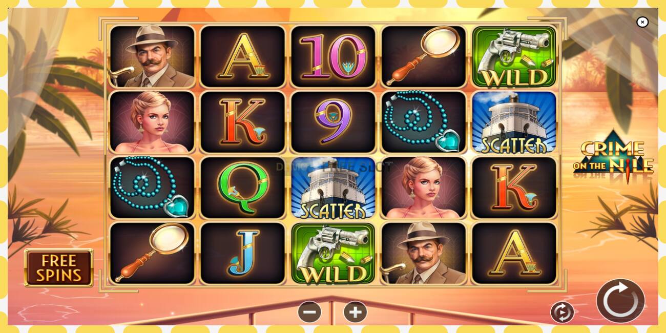 Demo slot Crime on the Nile free and without registration, picture - 1