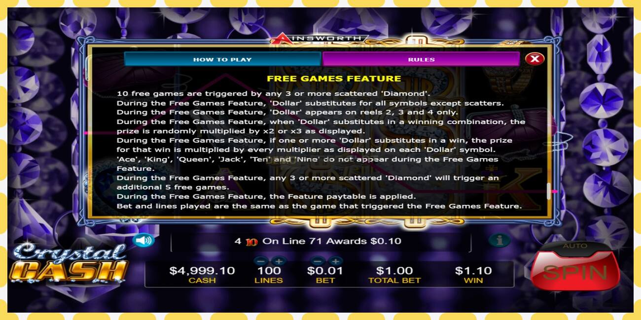 Demo slot Crystal Cash free and without registration, picture - 1