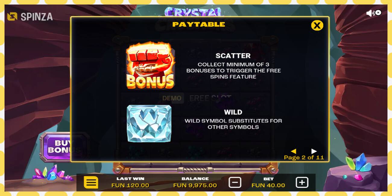 Demo slot Crystal Crushers gratis och utan registrering, bild - 1