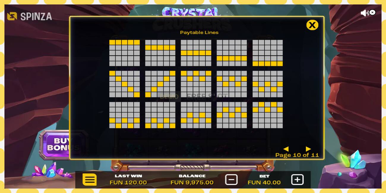 Demo slot Crystal Crushers gratis och utan registrering, bild - 1