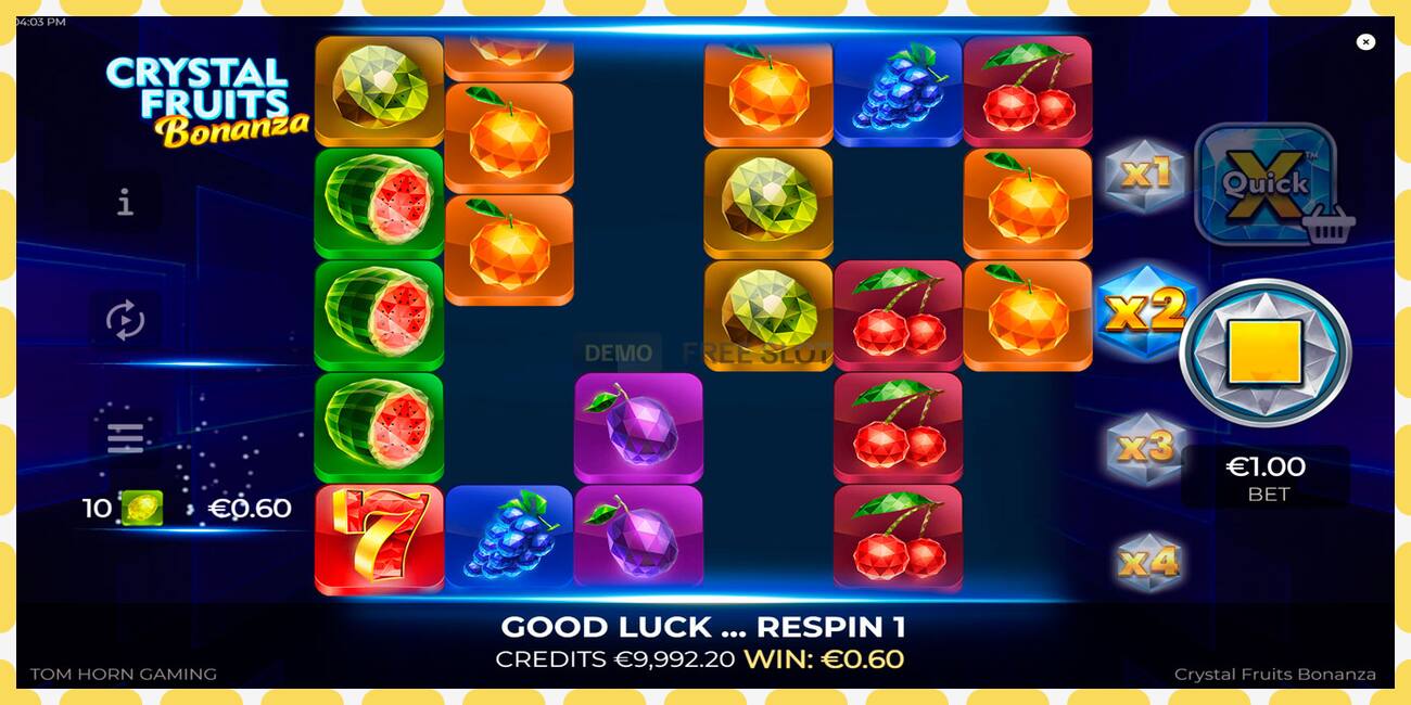 Demo-spor Crystal Fruits Bonanza gratis og uten registrering, bilde - 1