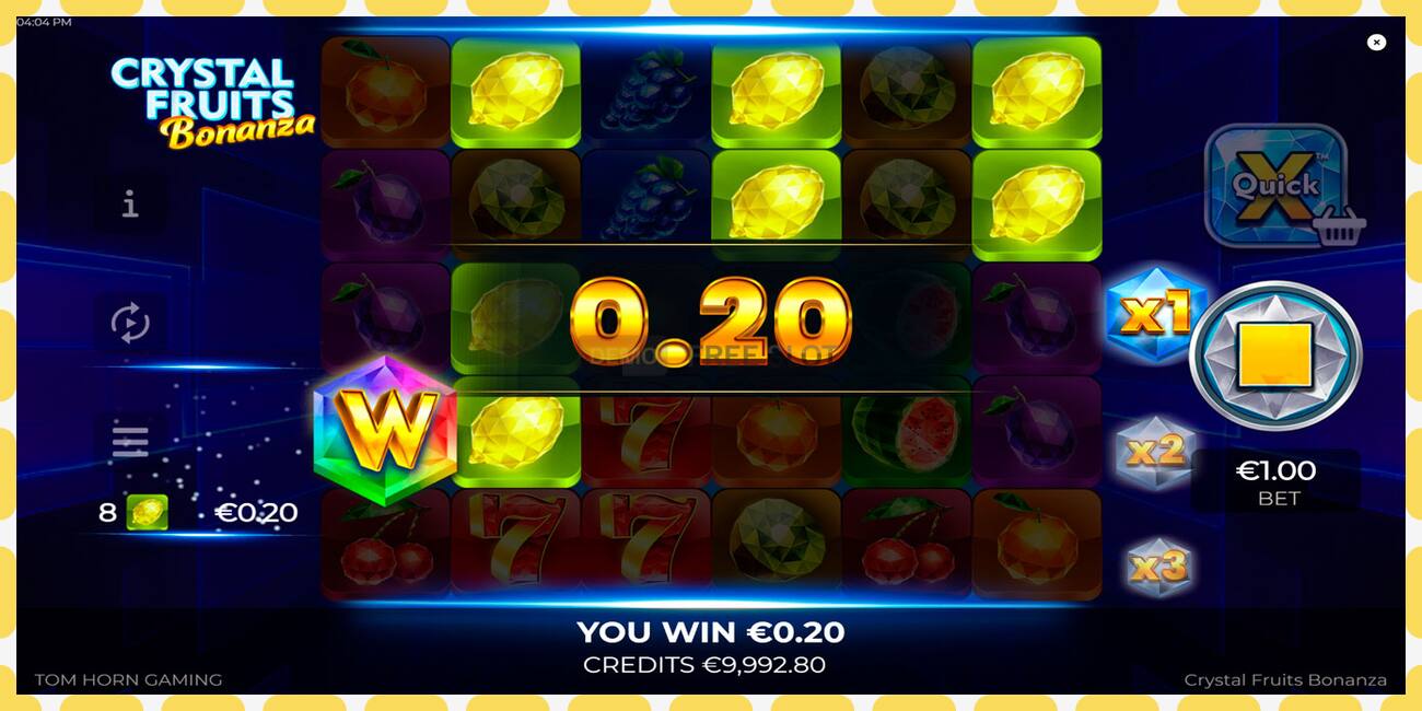 Demo-spor Crystal Fruits Bonanza gratis og uten registrering, bilde - 1