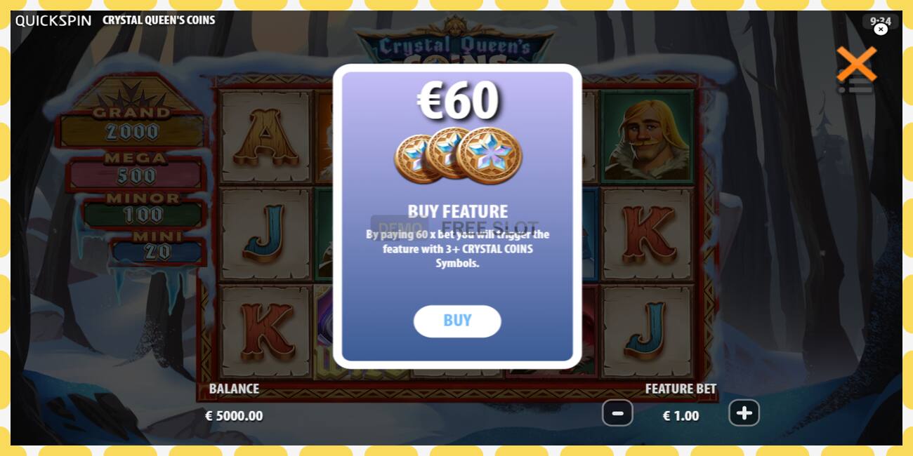 Demo slot Crystal Queens Coins free and without registration, picture - 1