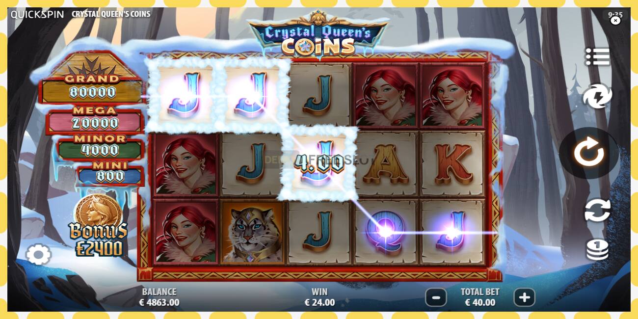 Demo slot Crystal Queens Coins free and without registration, picture - 1