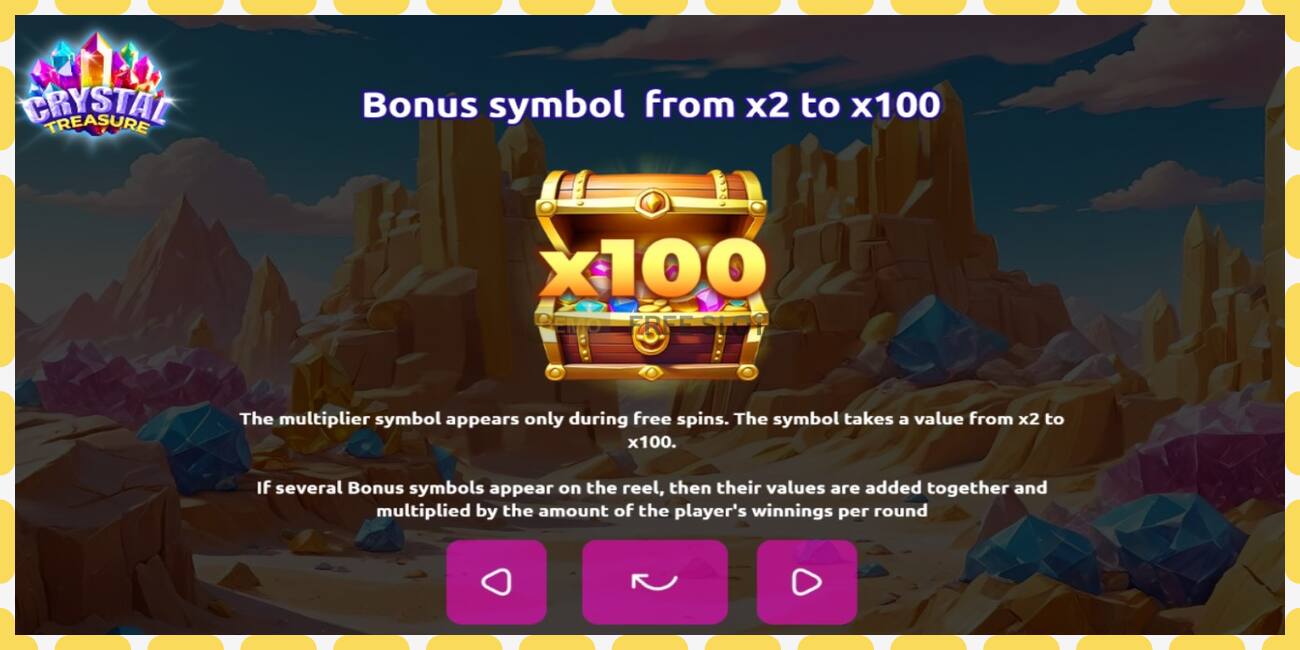 Demo slot Crystal Treasure free and without registration, picture - 1