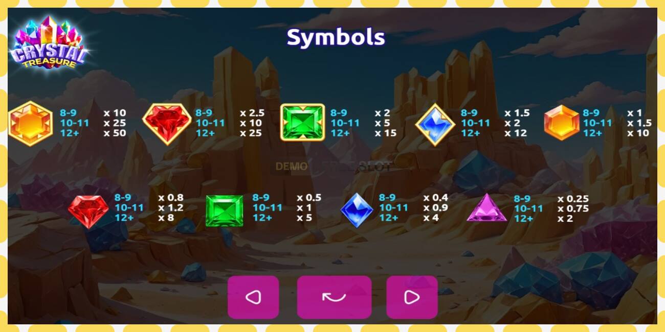 Demo slot Crystal Treasure free and without registration, picture - 1