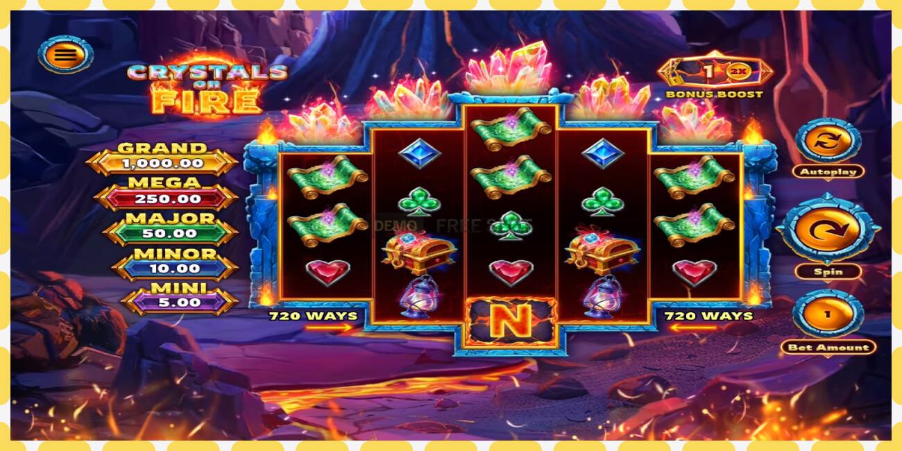 Demo slot Crystals on Fire free and without registration, picture - 1