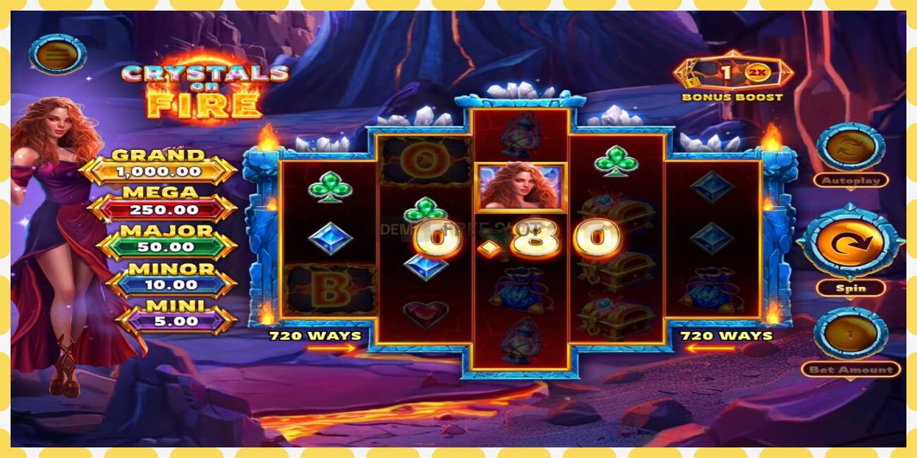 Demo slot Crystals on Fire free and without registration, picture - 1