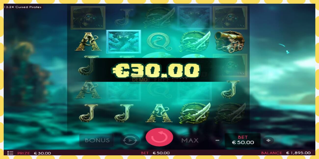 Demo slot Cursed Pirates free and without registration, picture - 1