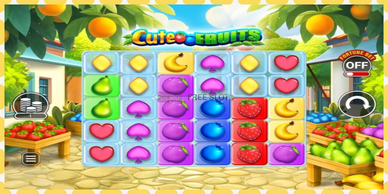 Demo slot Cute Fruits free and without registration, picture - 1