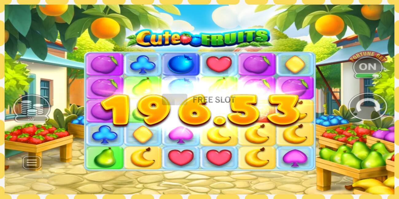 Demo slot Cute Fruits free and without registration, picture - 1