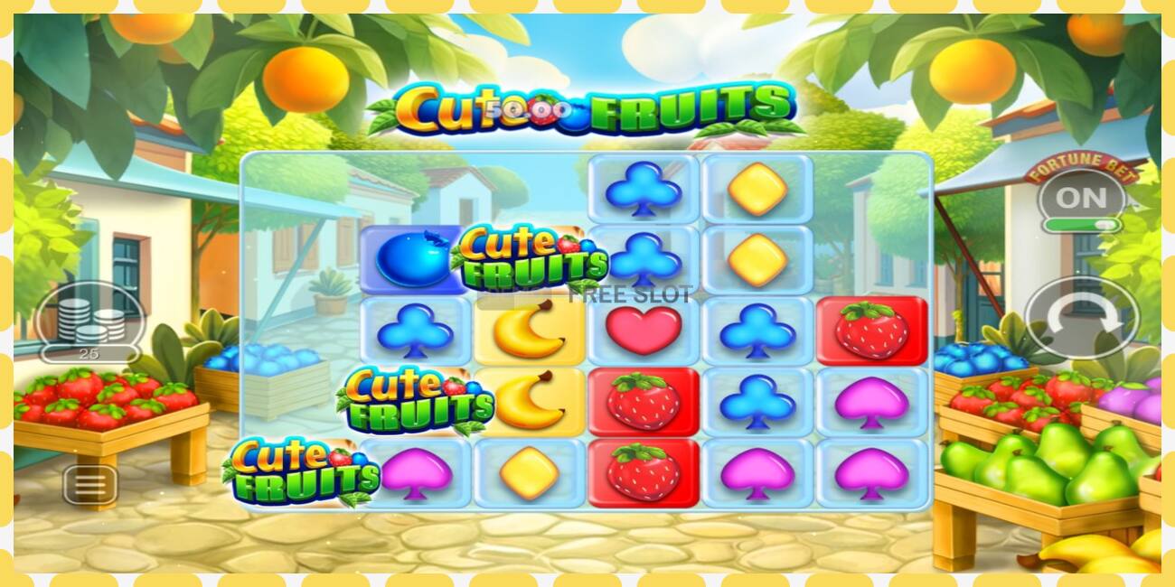 Demo slot Cute Fruits free and without registration, picture - 1