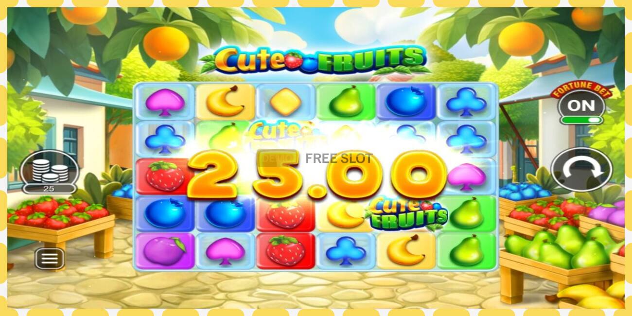 Demo slot Cute Fruits free and without registration, picture - 1