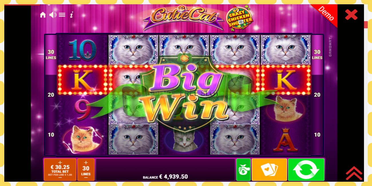 Demo slot Cutie Cat free and without registration, picture - 1