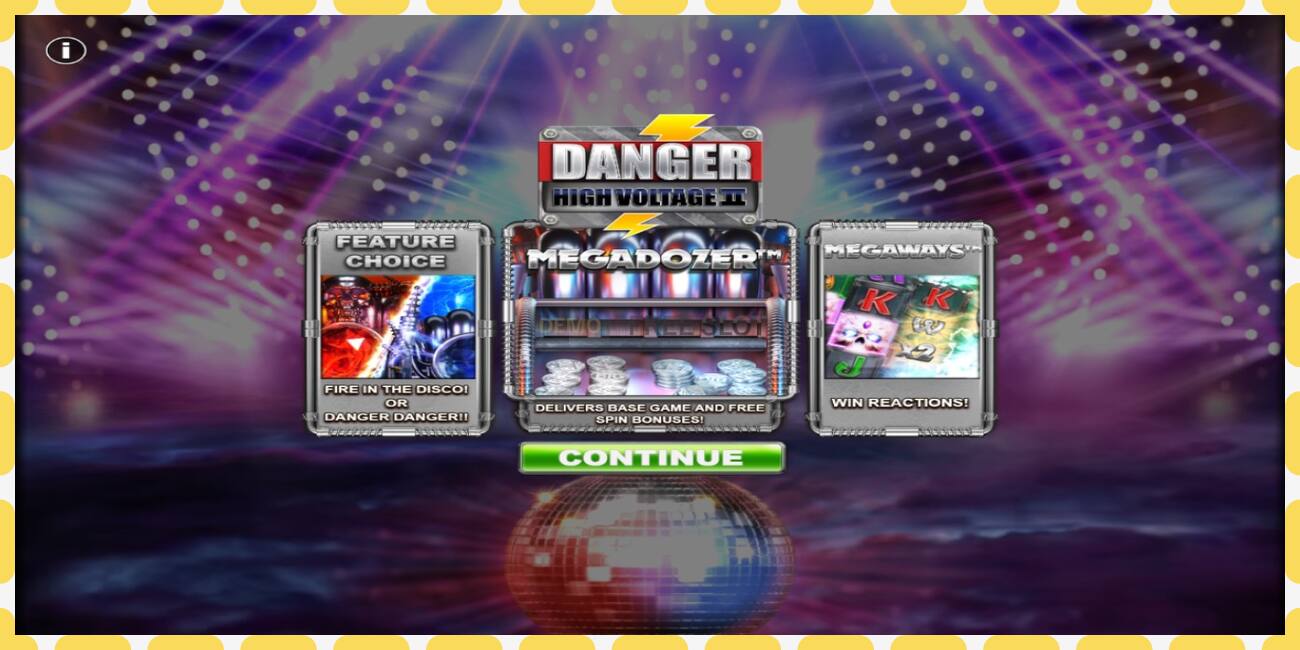 Demo slot Danger High Voltage II free and without registration, picture - 1