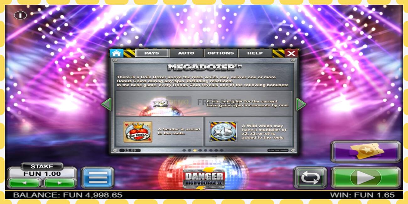 Demo slot Danger High Voltage II free and without registration, picture - 1