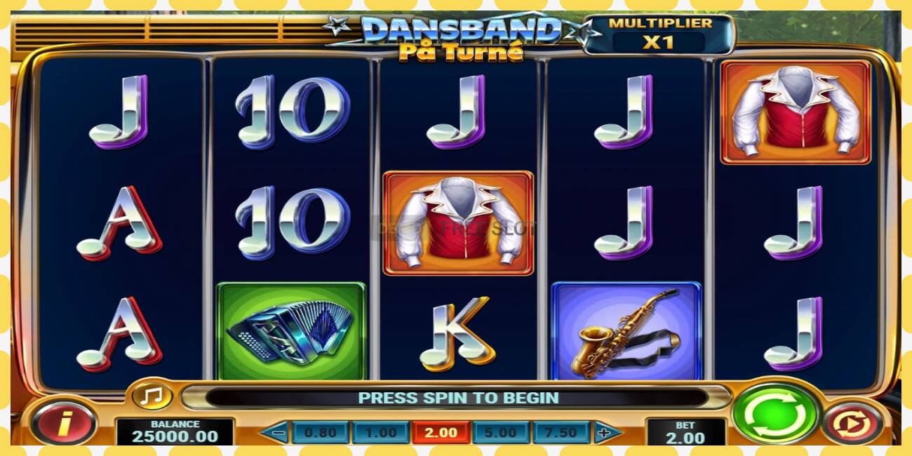 Demo slot Dansband Pa Turne free and without registration, picture - 1